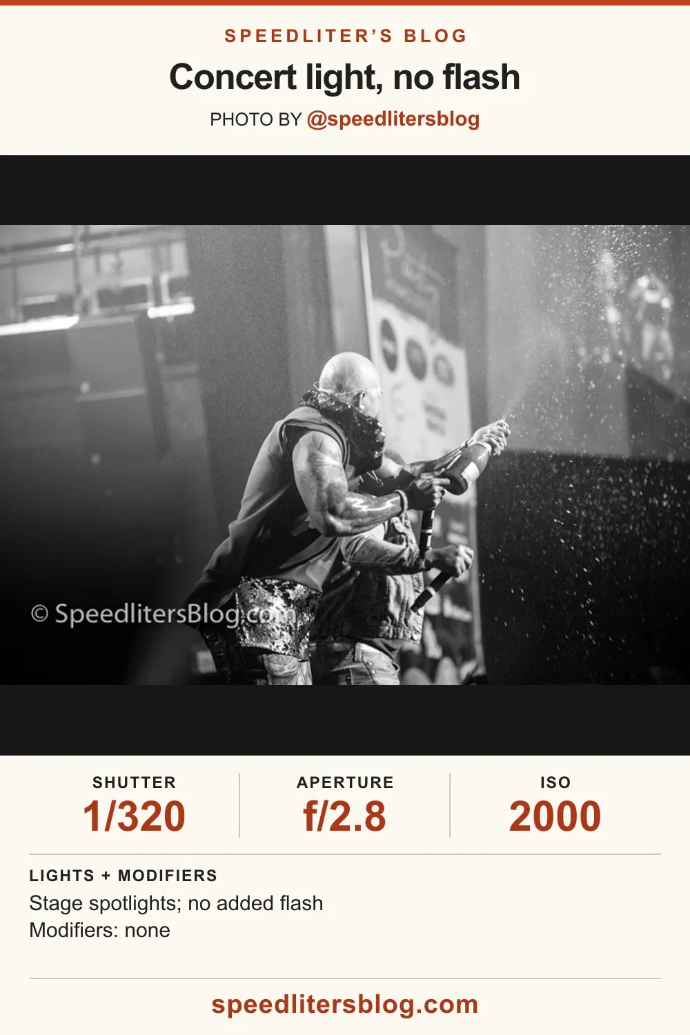 Black-and-white concert photo of Flo Rida spraying champagne over the crowd on stage